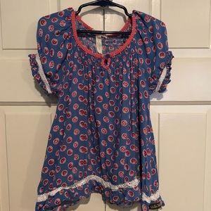 Girls Matilda Jane shirt size 4